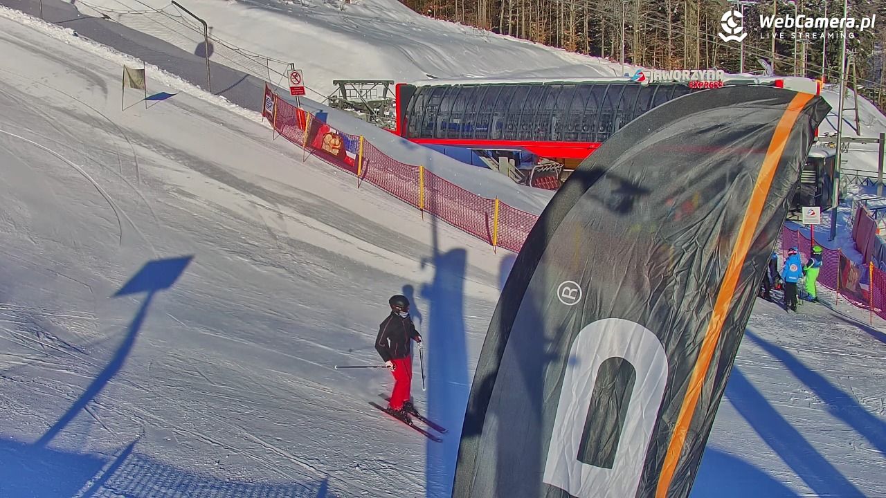 Jaworzyna Krynicka - dolna stacja - 18 styczeń 2026, 08:56
