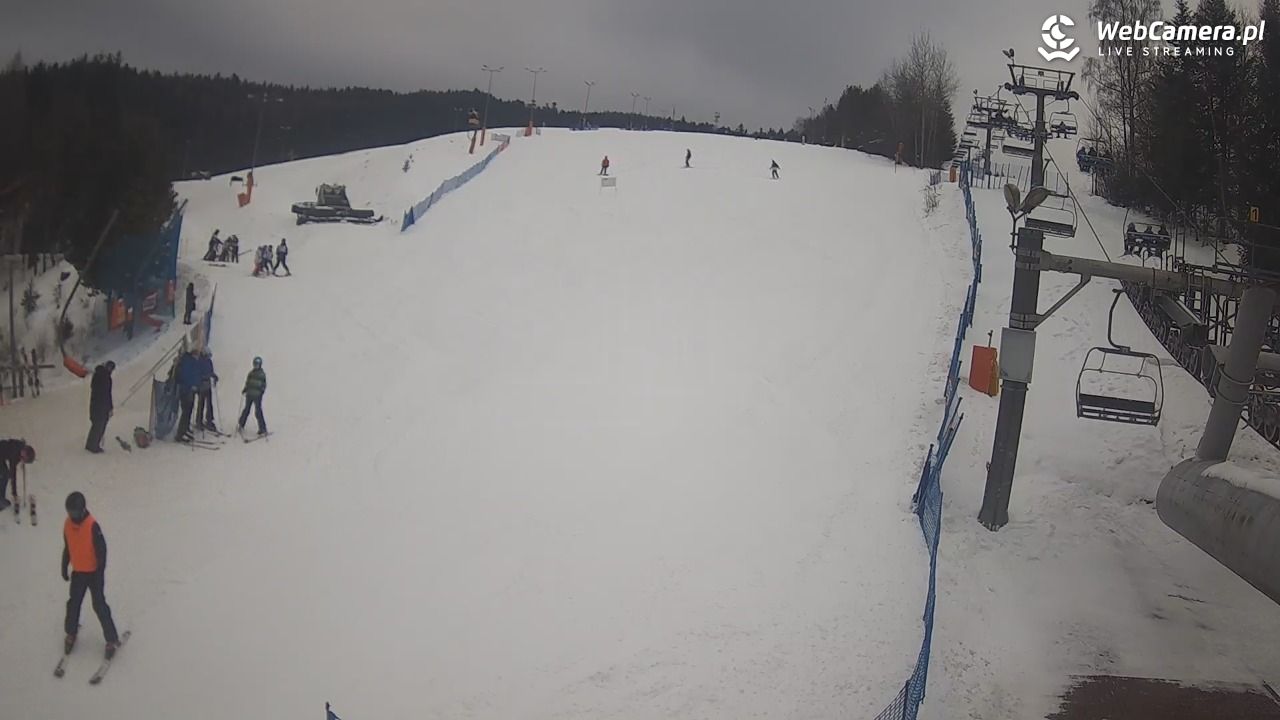 Wierchomla - widok z dolnej stacji - 23 styczeń 2026, 12:34