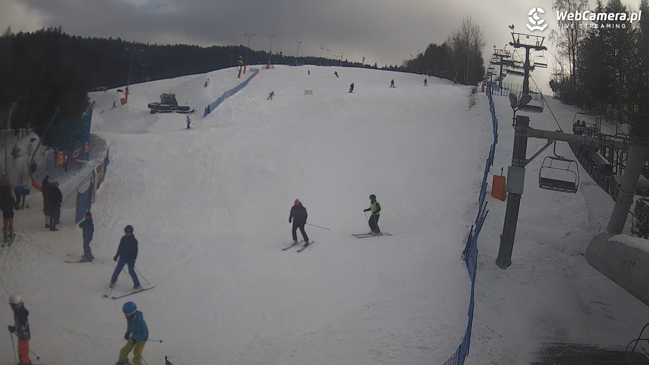 Wierchomla - widok z dolnej stacji - 23 styczeń 2026, 11:29