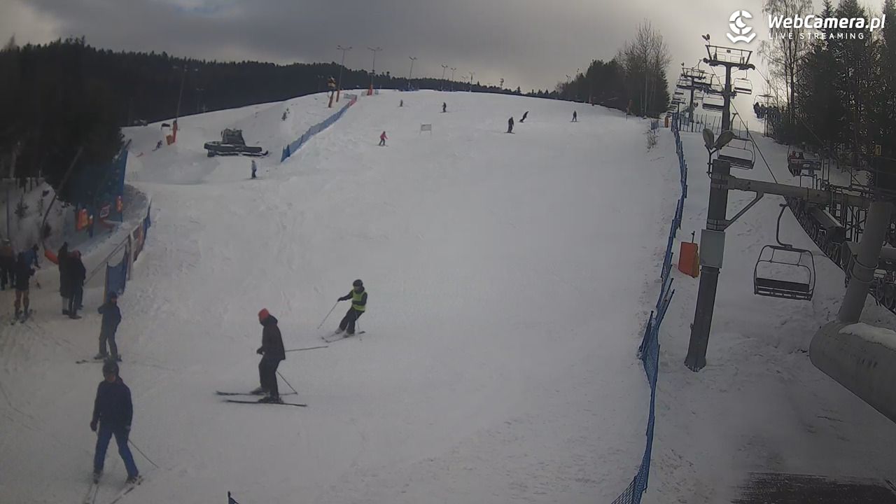 Wierchomla - widok z dolnej stacji - 23 styczeń 2026, 11:29