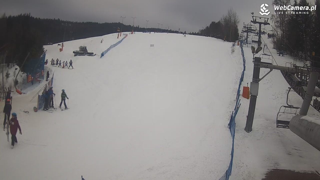 Wierchomla - widok z dolnej stacji - 23 styczeń 2026, 12:34