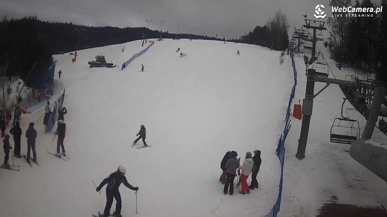 Wierchomla - widok z dolnej stacji - 23 styczeń 2026, 14:03