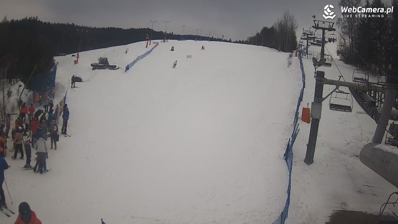 Wierchomla - widok z dolnej stacji - 23 styczeń 2026, 12:56