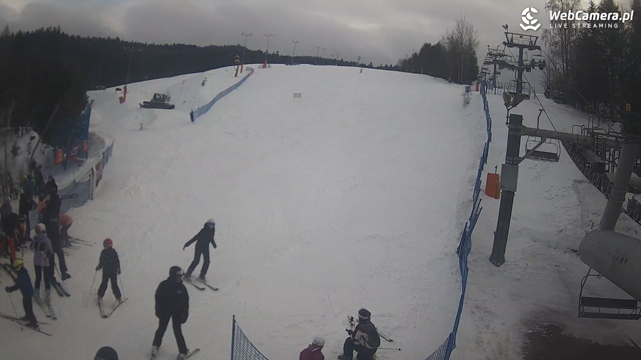 Wierchomla - widok z dolnej stacji - 25 styczeń 2026, 11:16