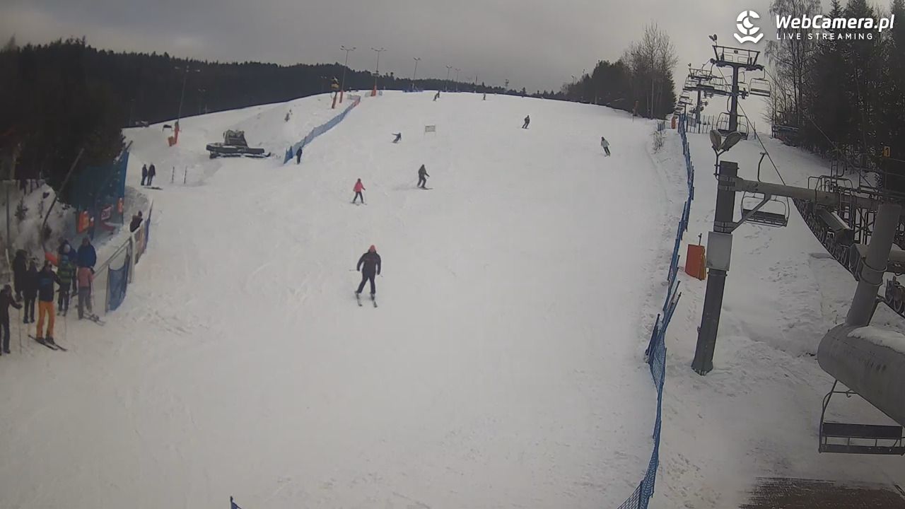 Wierchomla - widok z dolnej stacji - 23 styczeń 2026, 11:47