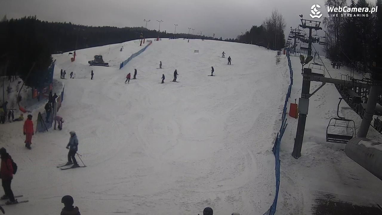 Wierchomla - widok z dolnej stacji - 24 styczeń 2026, 10:32