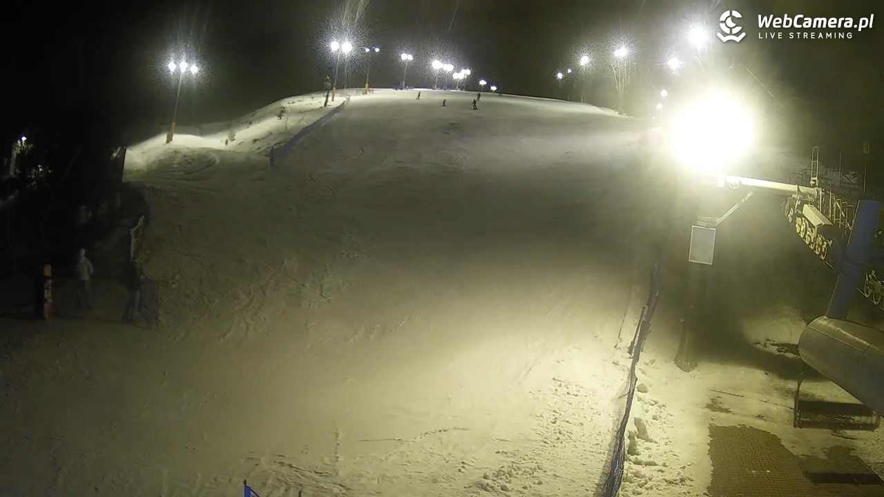 Wierchomla - widok z dolnej stacji - 27 styczeń 2026, 18:50