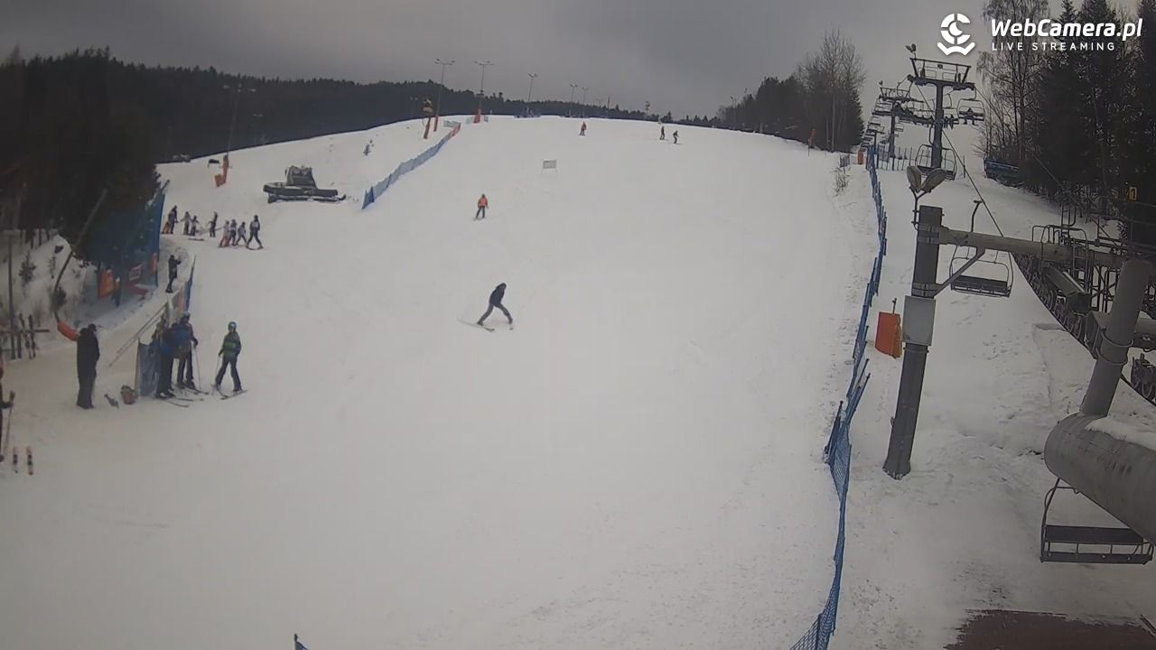 Wierchomla - widok z dolnej stacji - 23 styczeń 2026, 12:34
