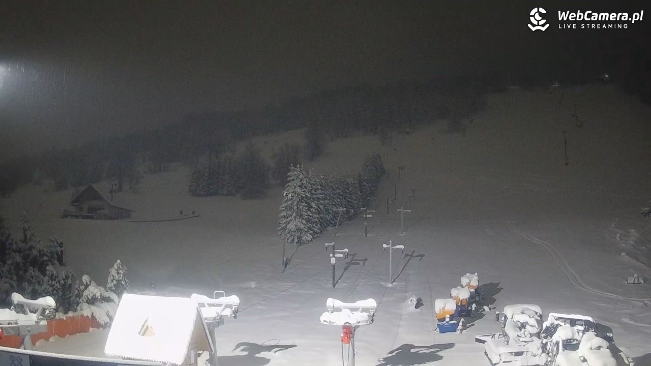 HARENDA - widok z dolnej stacji - 28 marzec 2026, 00:31