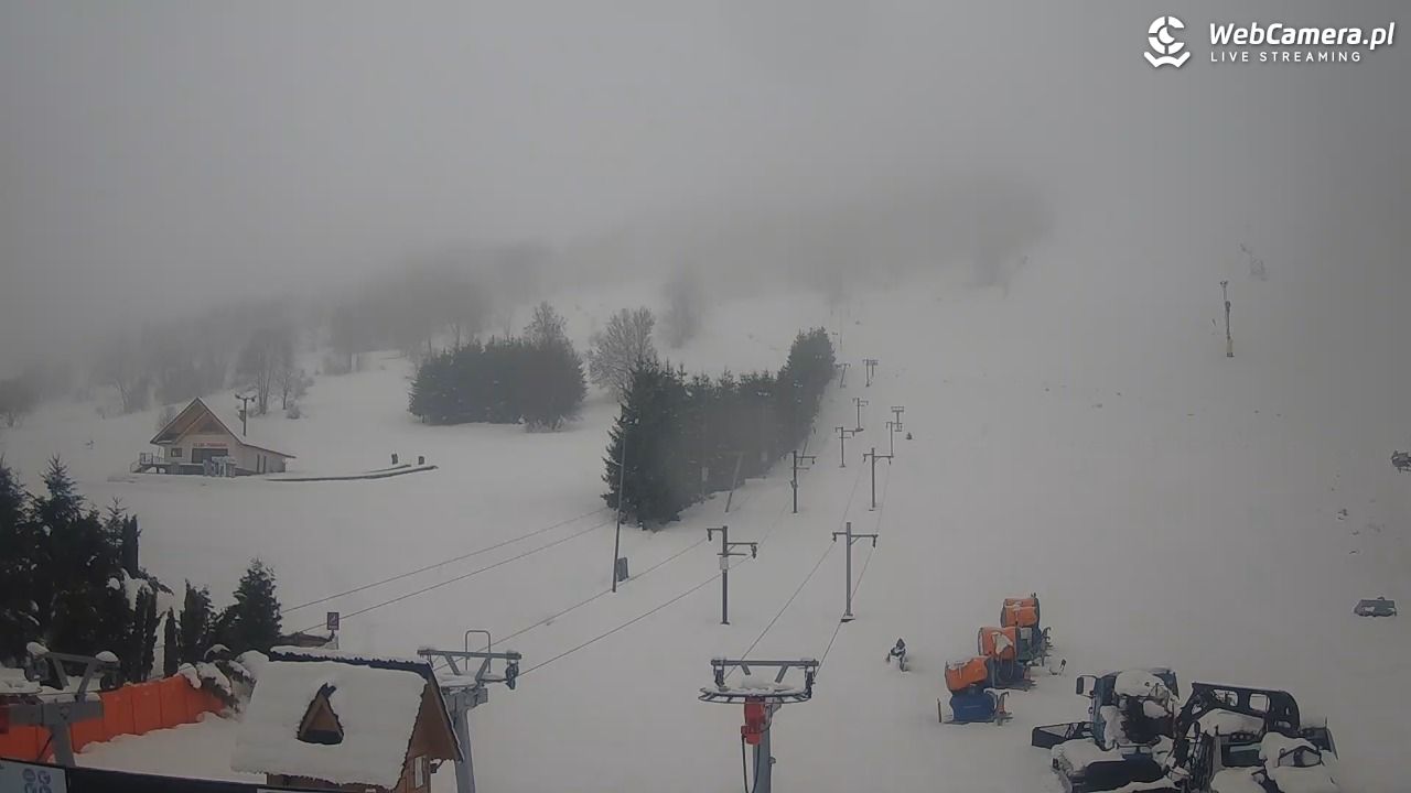 HARENDA - widok z dolnej stacji - 29 marzec 2026, 11:11