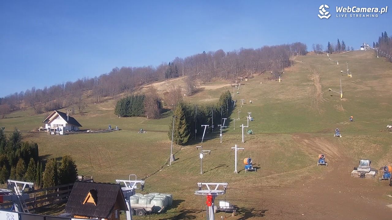 HARENDA - widok z dolnej stacji - 14 listopad 2025, 09:42