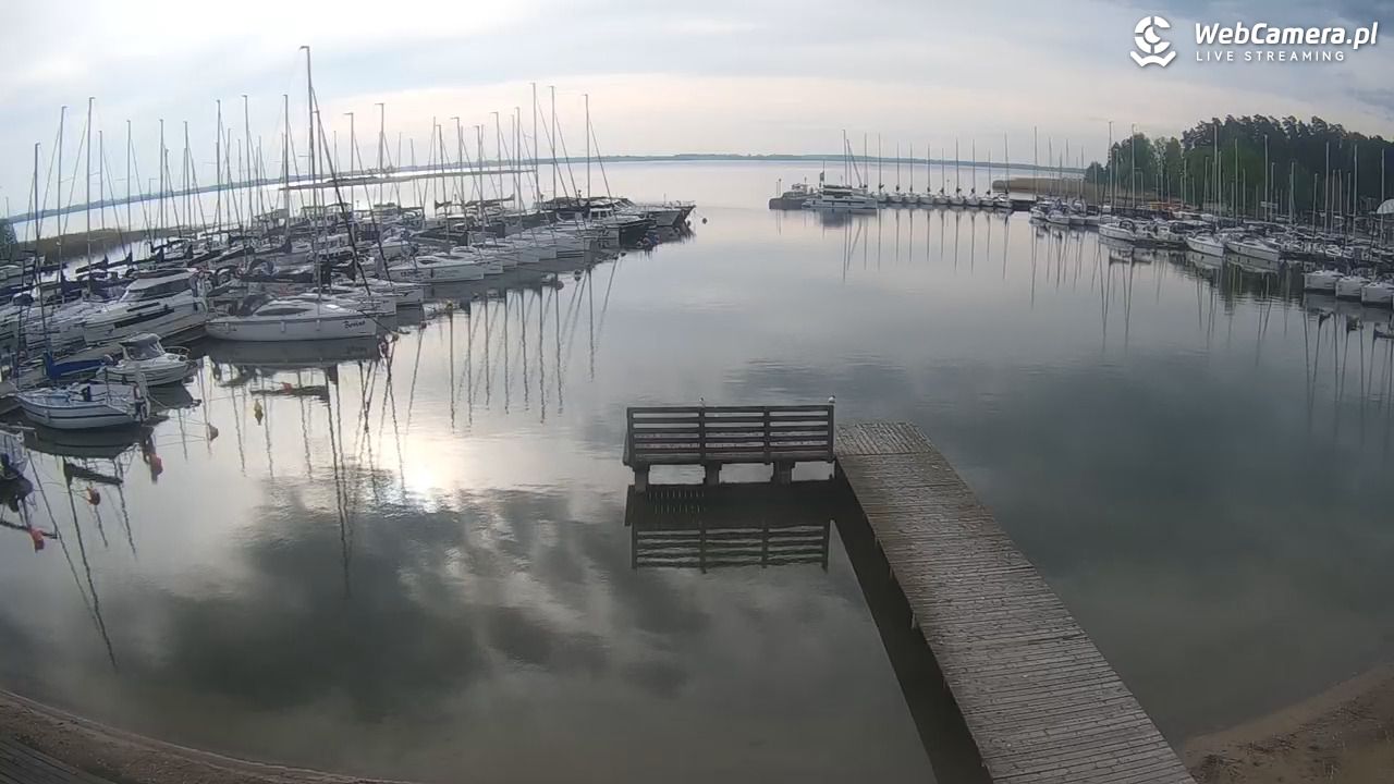 Wilkasy - widok na Jezioro Niegocin - 14 maj 2025, 07:07