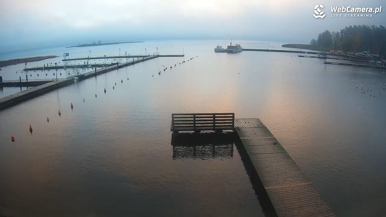 Wilkasy - widok na Jezioro Niegocin - 04 listopad 2025, 07:01