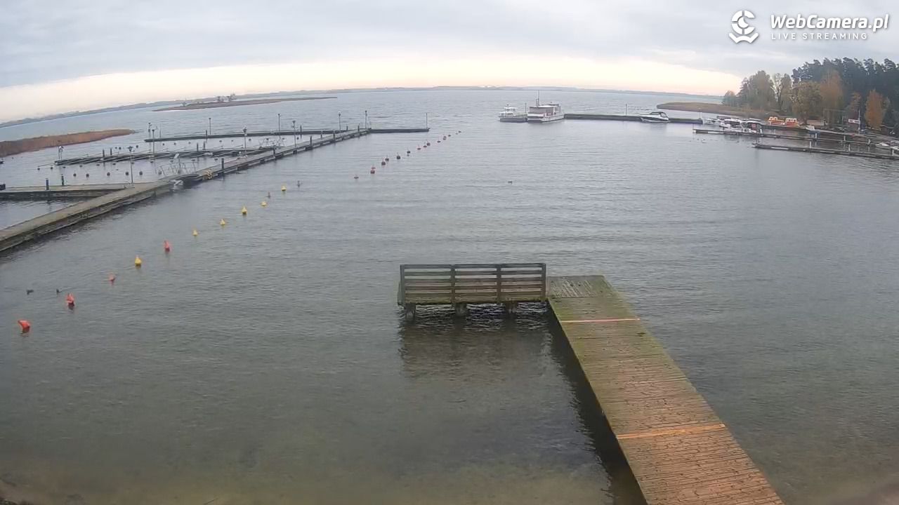 Wilkasy - widok na Jezioro Niegocin - 30 październik 2025, 07:01