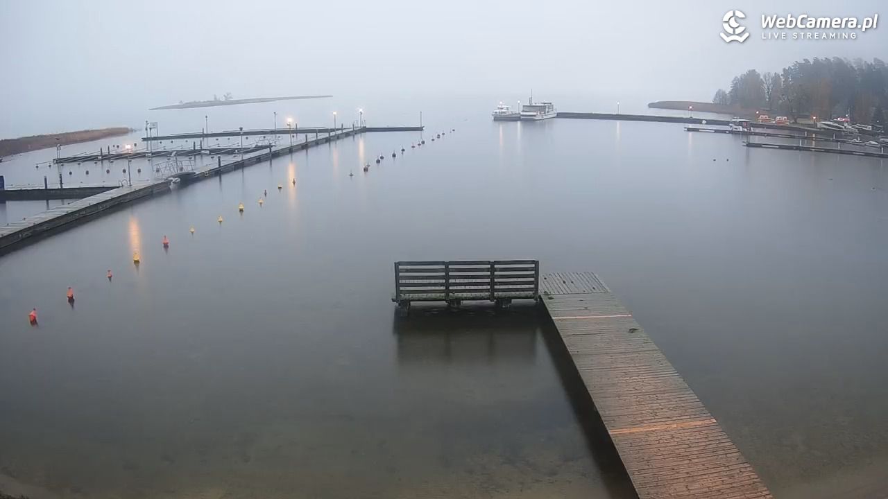 Wilkasy - widok na Jezioro Niegocin - 03 listopad 2025, 06:40