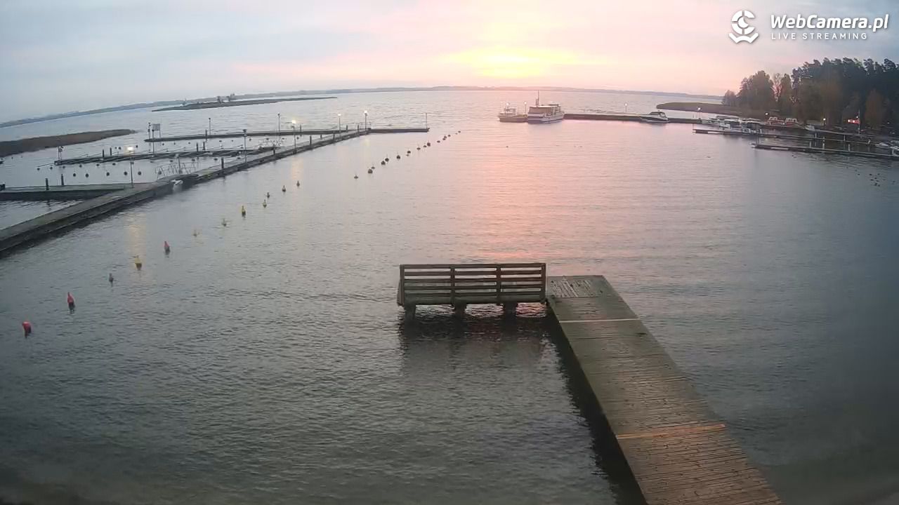 Wilkasy - widok na Jezioro Niegocin - 30 październik 2025, 06:18