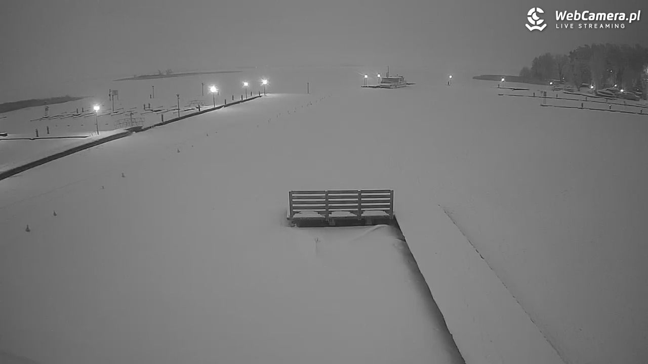 Wilkasy - widok na Jezioro Niegocin - 10 luty 2026, 06:23