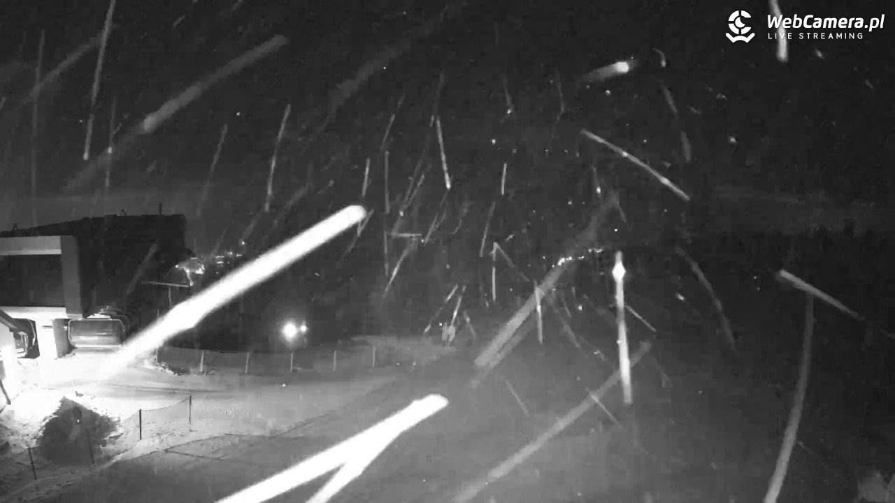 Jaworzyna Krynicka - widok na kolej Harnaś Express NOWOŚĆ - 10 styczeń 2026, 20:00