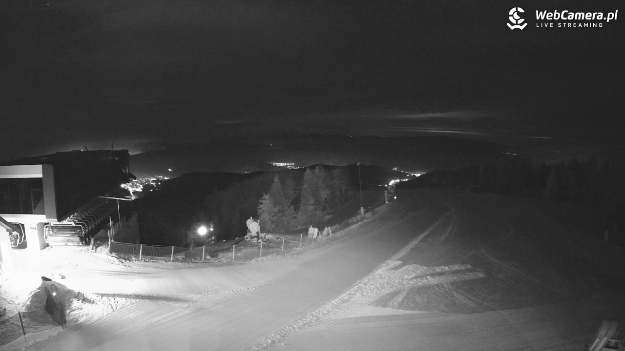 Jaworzyna Krynicka - widok na kolej Harnaś Express NOWOŚĆ - 09 styczeń 2026, 17:38