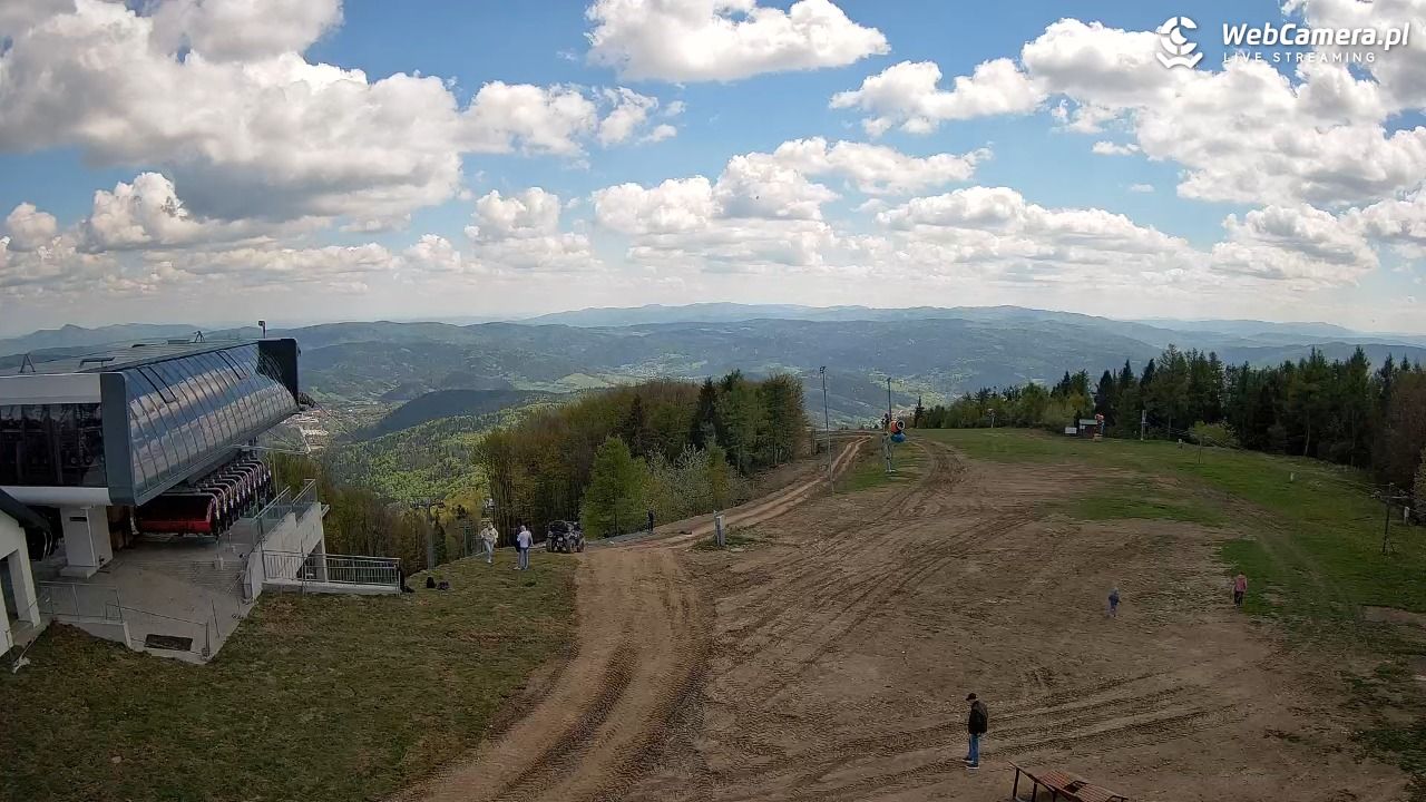 Jaworzyna Krynicka - widok na kolej Harnaś Express NOWOŚĆ - 20 maj 2026, 13:35
