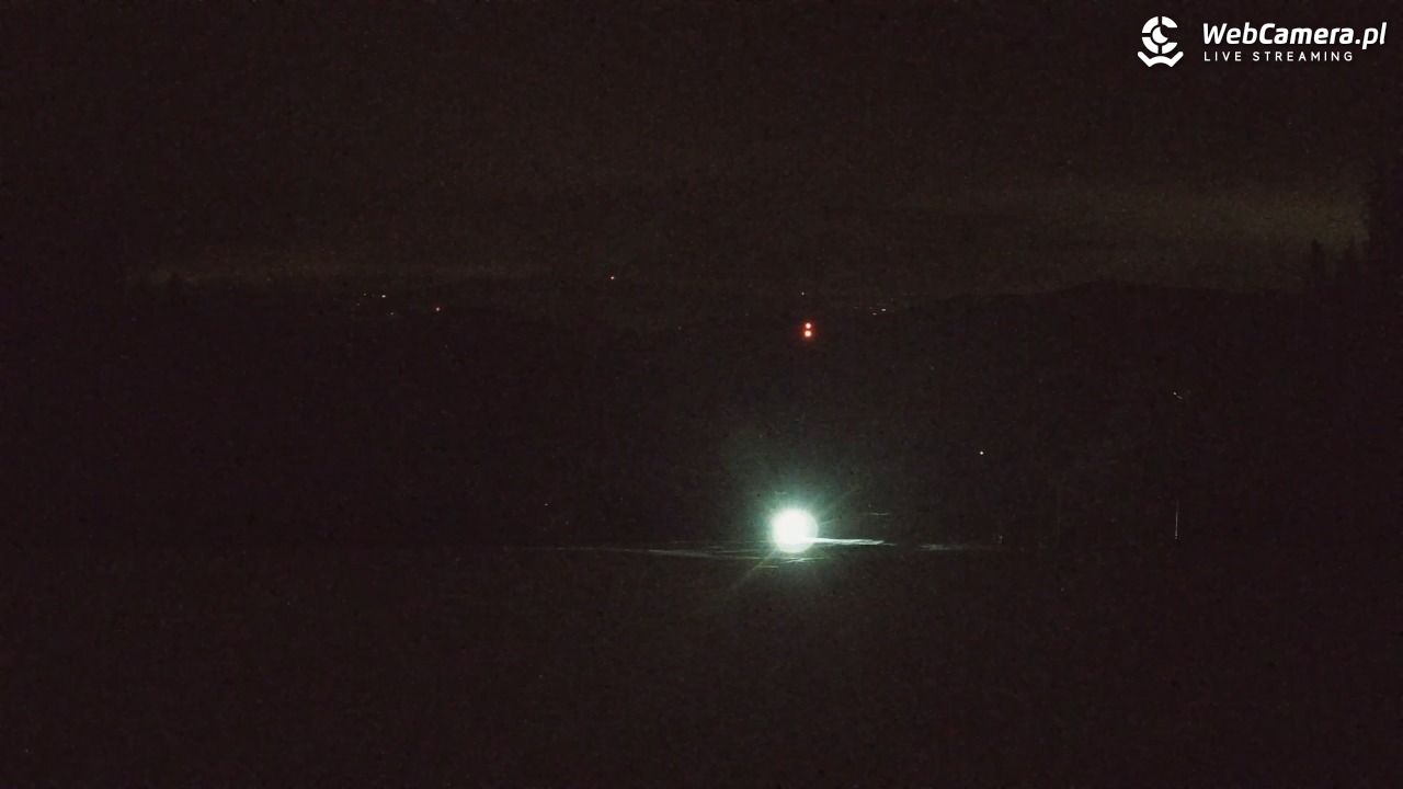 Wierchomla - widok na trasy - 17 grudzień 2025, 22:15