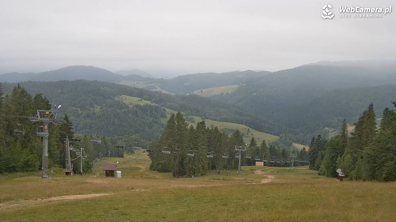 Wierchomla - widok na trasy - 04 lipiec 2025, 10:14