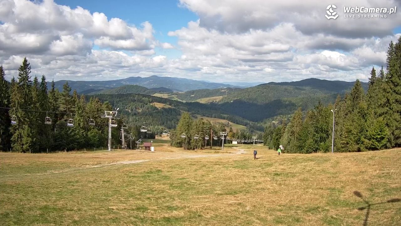 Wierchomla - widok na trasy - 06 wresień 2026, 11:05