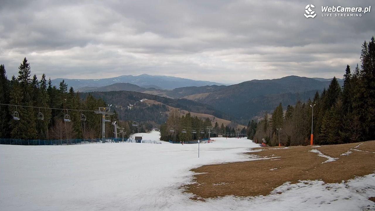 Wierchomla - widok na trasy - 02 marzec 2026, 13:26