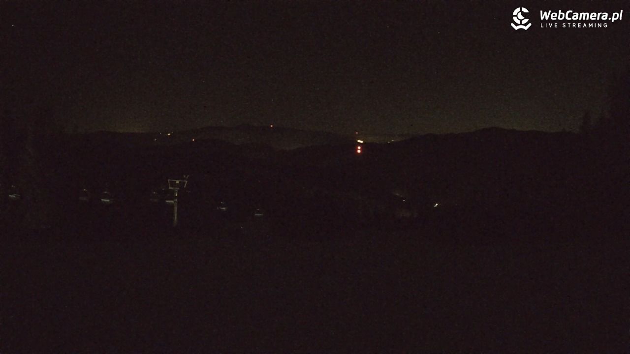 Wierchomla - widok na trasy - 18 styczeń 2026, 19:53