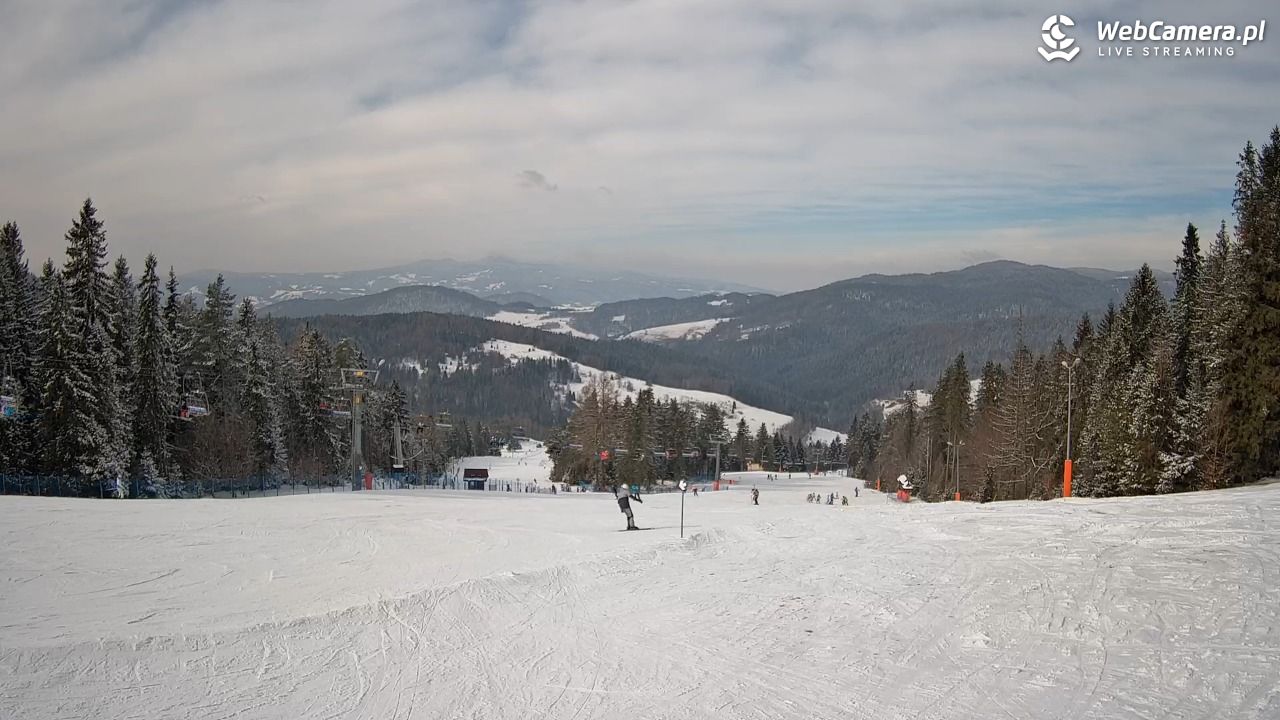 Wierchomla - widok na trasy - 20 luty 2026, 11:21