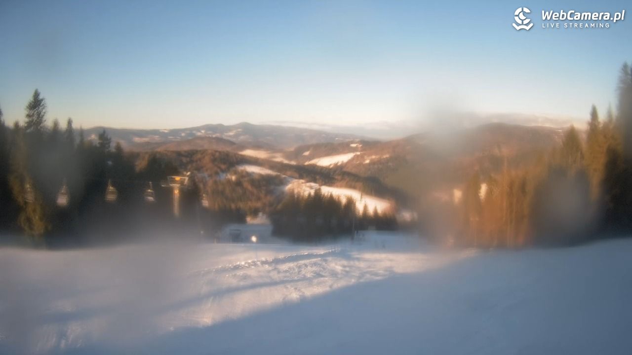 Wierchomla - widok na trasy - 29 grudzień 2025, 09:25