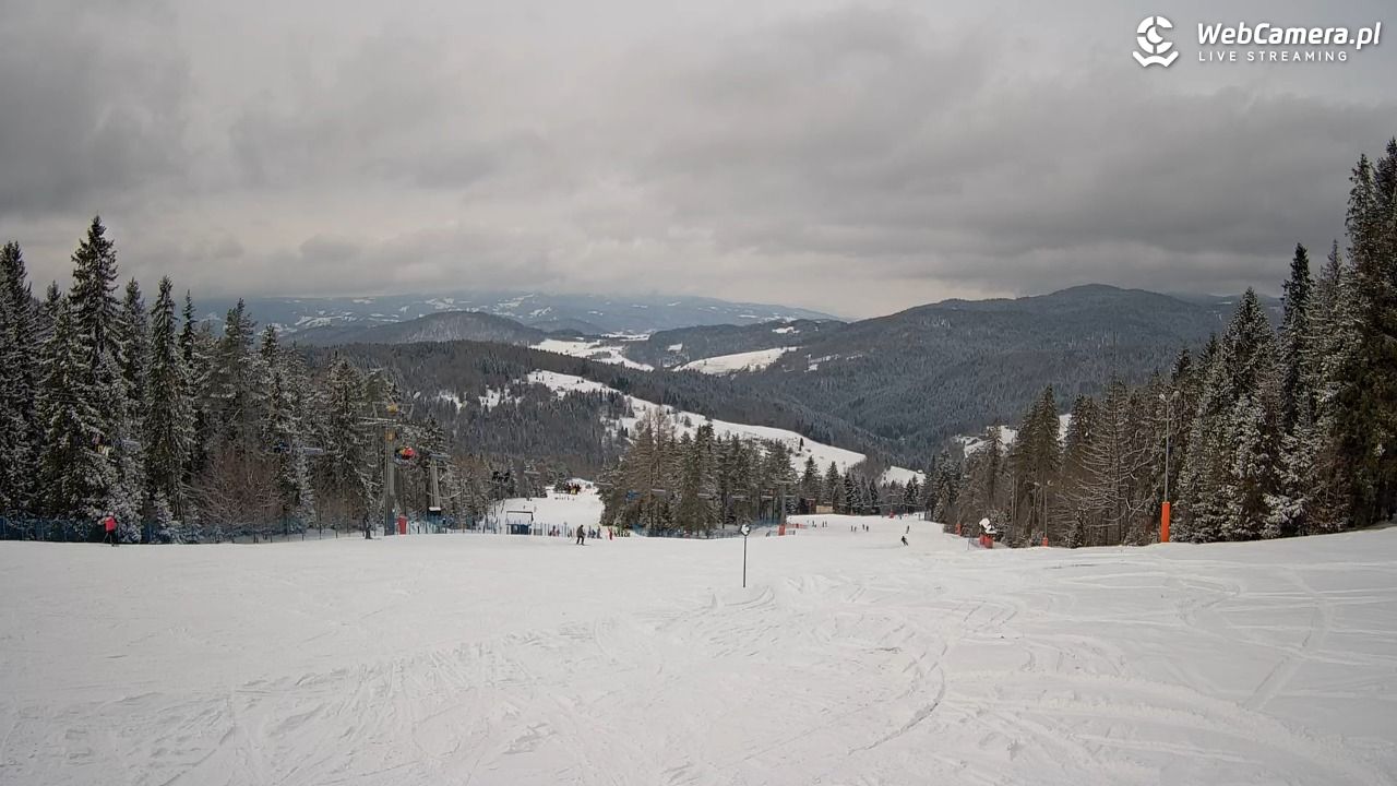 Wierchomla - widok na trasy - 19 luty 2026, 12:06