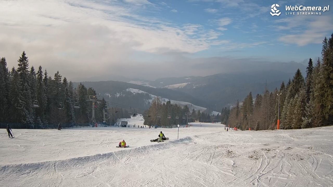 Wierchomla - widok na trasy - 09 luty 2026, 13:18