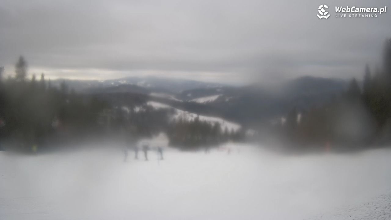 Wierchomla - widok na trasy - 29 grudzień 2025, 11:28