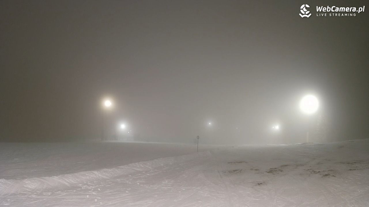 Wierchomla - widok na trasy - 26 styczeń 2026, 18:23