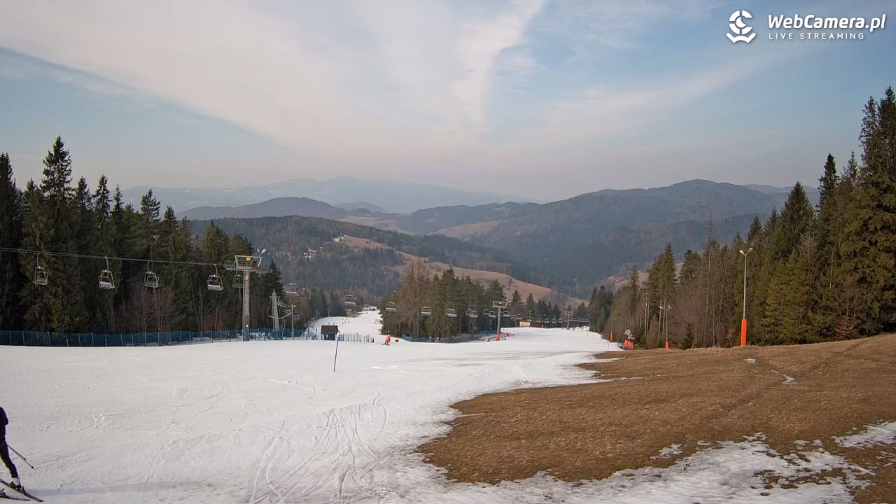 Wierchomla - widok na trasy - 04 marzec 2026, 10:33