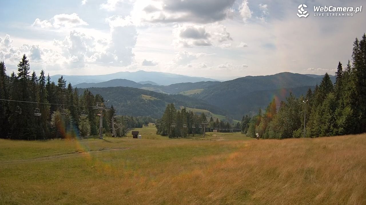 Wierchomla - widok na trasy - 14 lipiec 2026, 16:37