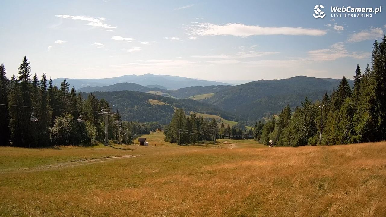 Wierchomla - widok na trasy - 29 lipiec 2026, 15:55