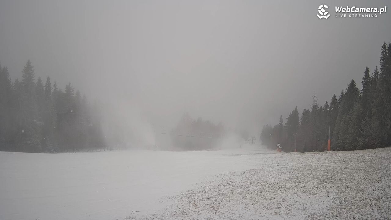 Wierchomla - widok na trasy - 24 grudzień 2025, 09:43