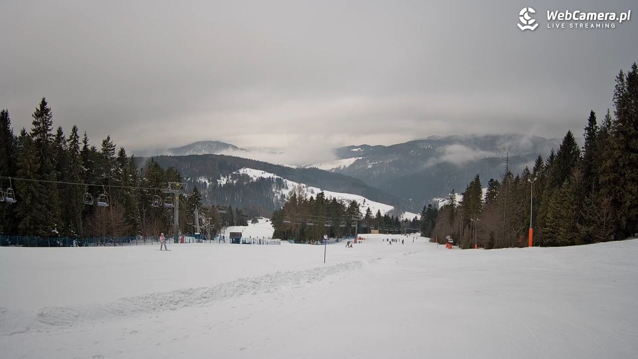 Wierchomla - widok na trasy - 23 styczeń 2026, 09:24