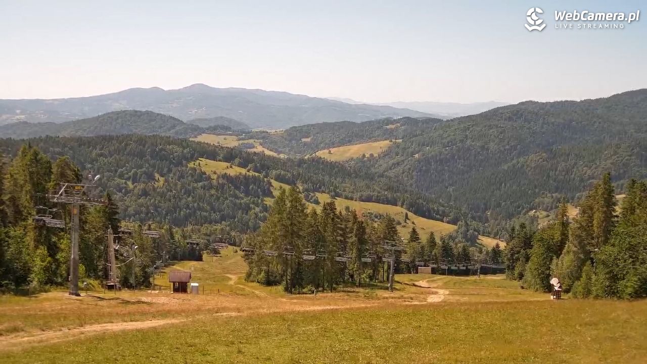 Wierchomla - widok na trasy - 30 czerwiec 2025, 14:53