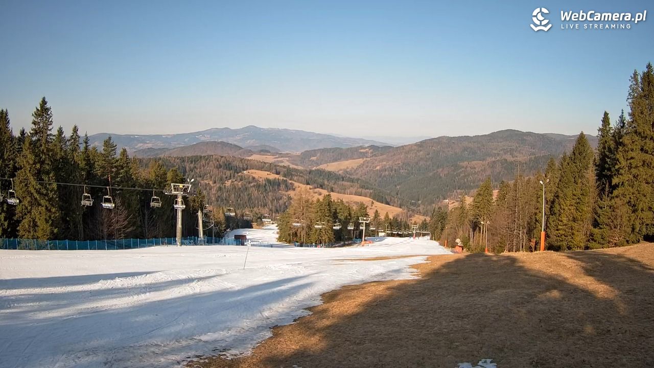 Wierchomla - widok na trasy - 09 marzec 2026, 09:02