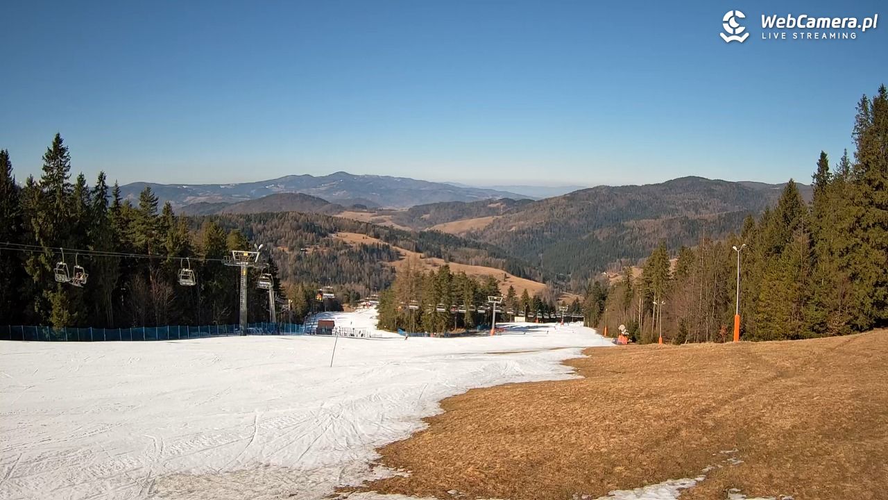 Wierchomla - widok na trasy - 07 marzec 2026, 10:46