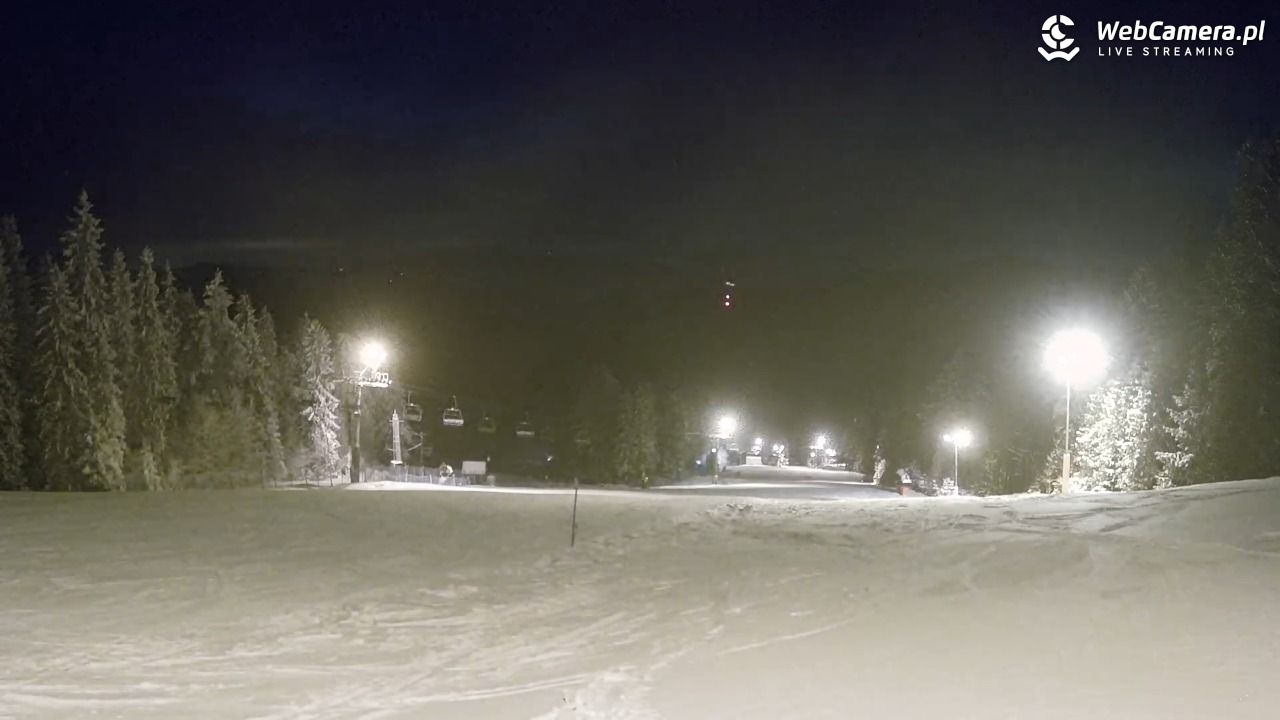 Wierchomla - widok na trasy - 09 styczeń 2026, 17:14