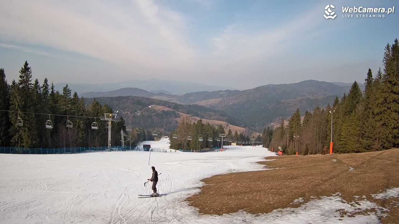 Wierchomla - widok na trasy - 04 marzec 2026, 10:14