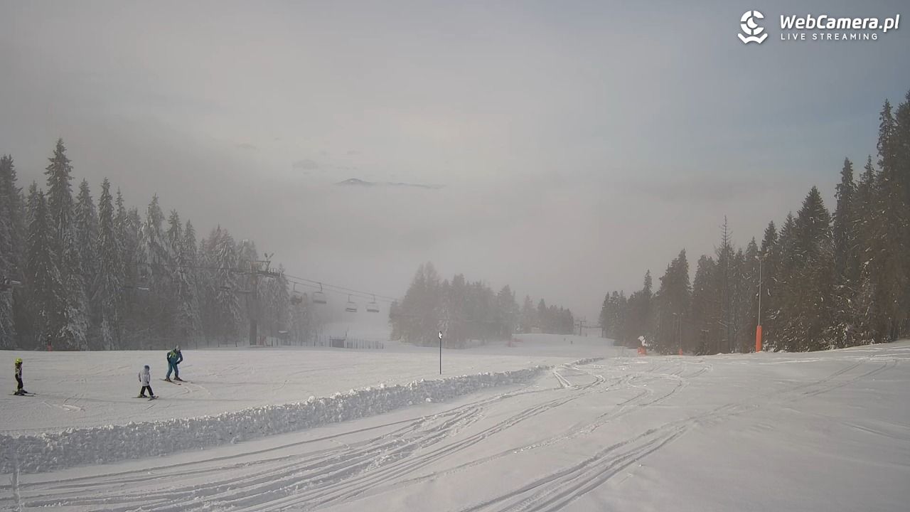 Wierchomla - widok na trasy - 15 styczeń 2026, 11:26