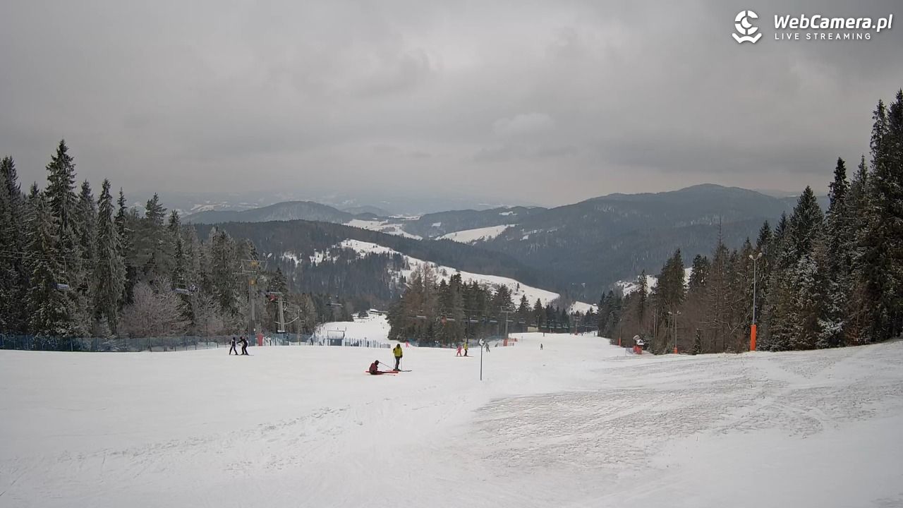 Wierchomla - widok na trasy - 16 luty 2026, 15:42