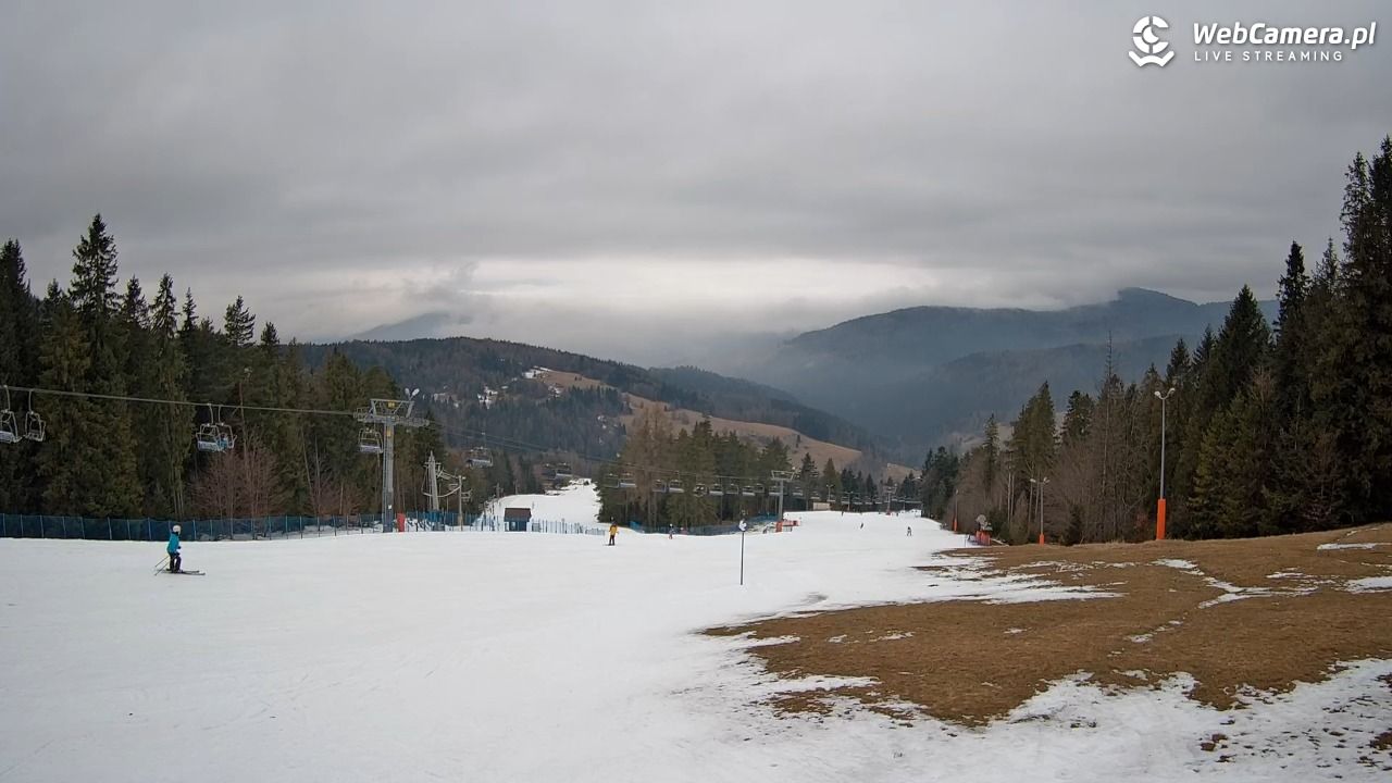 Wierchomla - widok na trasy - 14 luty 2026, 15:48