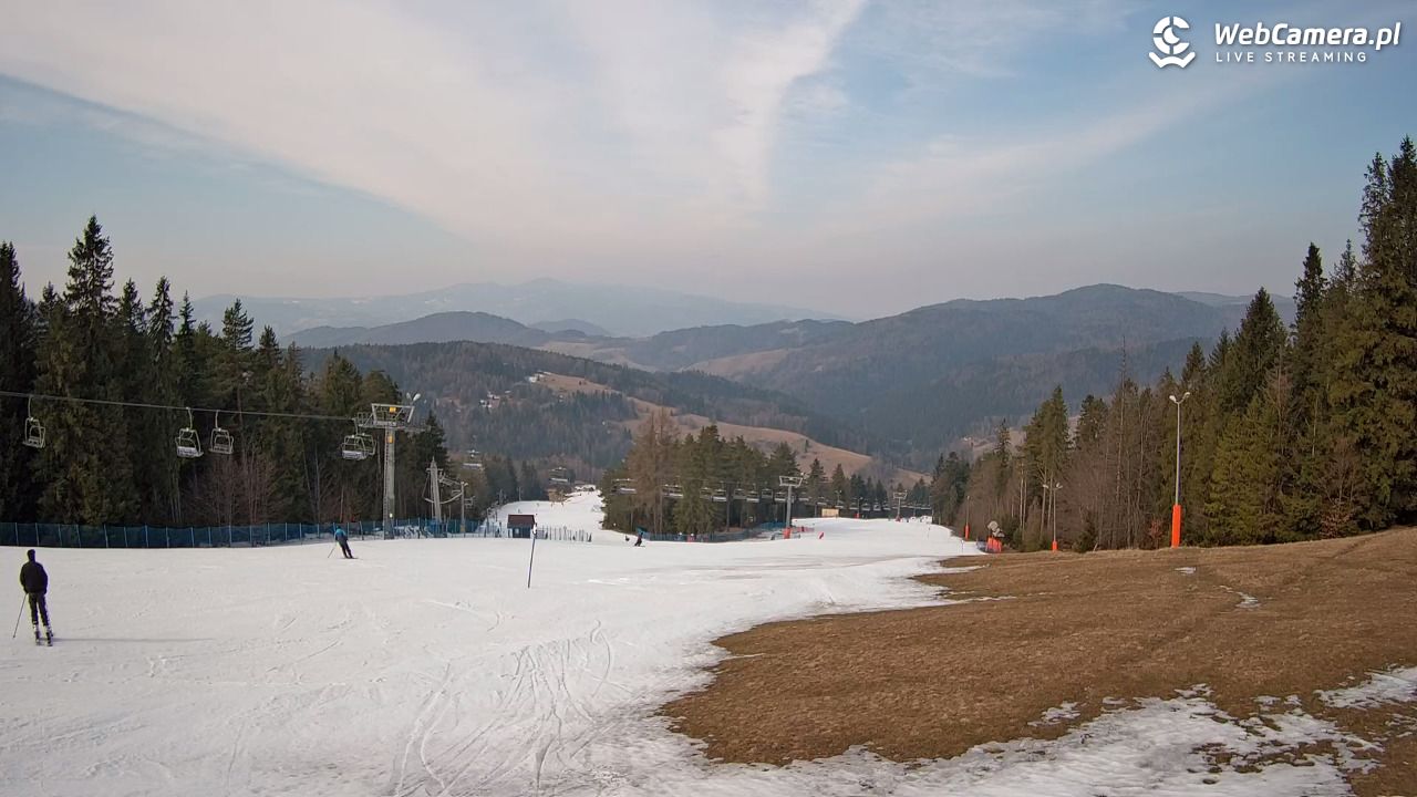 Wierchomla - widok na trasy - 04 marzec 2026, 10:33