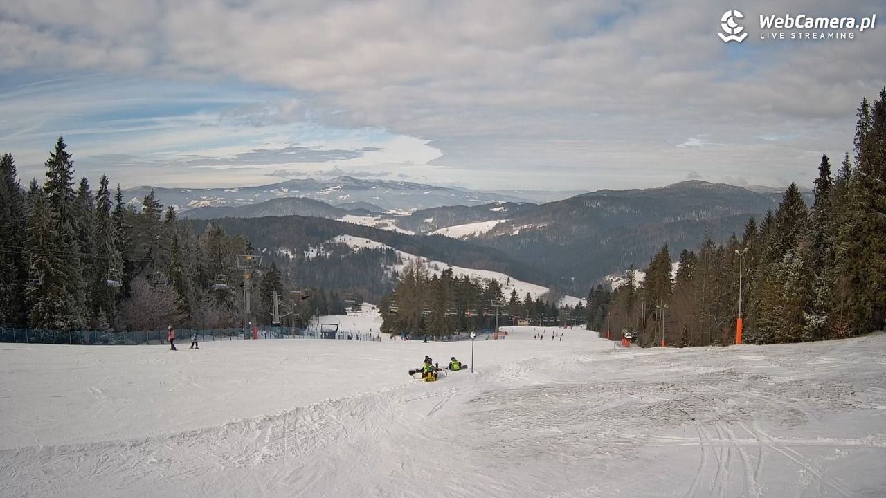 Wierchomla - widok na trasy - 17 luty 2026, 11:04